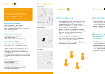 Faltprospekt - Psychologische Beratungsstelle fr Eltern, Kinder und Jugendliche